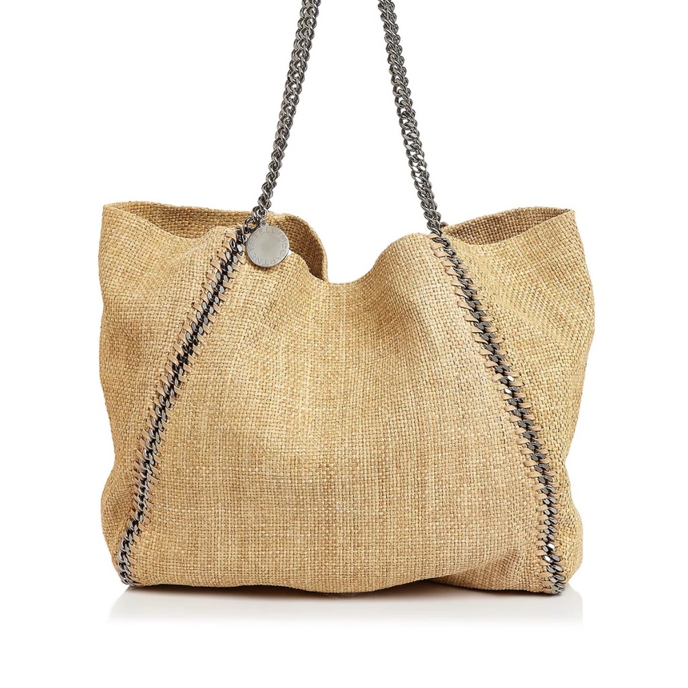Stella McCartney raffia tote!  Perfect summer bag!
